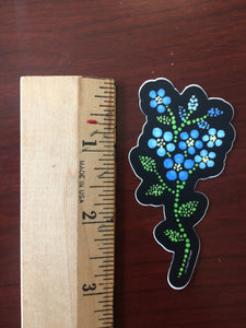 Forget Me Not Sticker