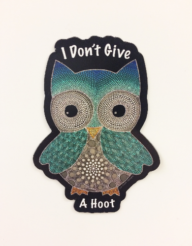 I Don't Give A Hoot Magnet