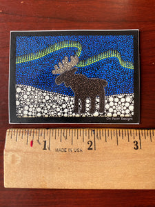 Aurora Moose Sticker